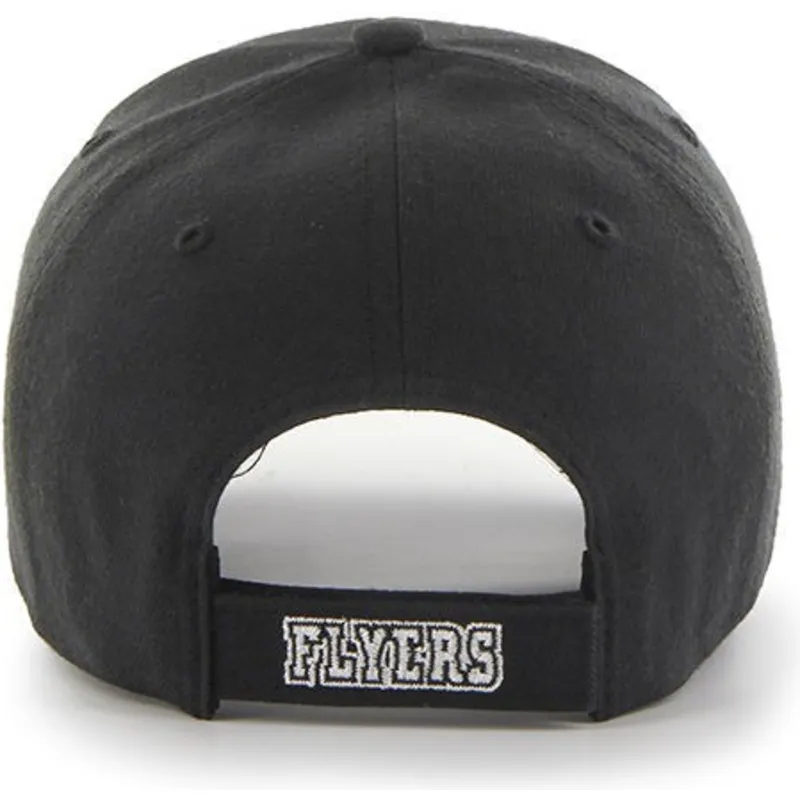 kepure-islenkta-juoda-reguliuojamas-philadelphia-flyers-mlb-47-brand