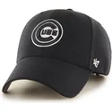 kepure-islenkta-juoda-snapback-chicago-cubs-mlb-47-brand