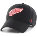 kepure-islenkta-juoda-reguliuojamas-detroit-red-wings-nhl-47-brand
