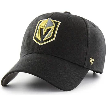 Czarna czapka z daszkiem Vegas Golden Knights NHL MVP od 47 Brand