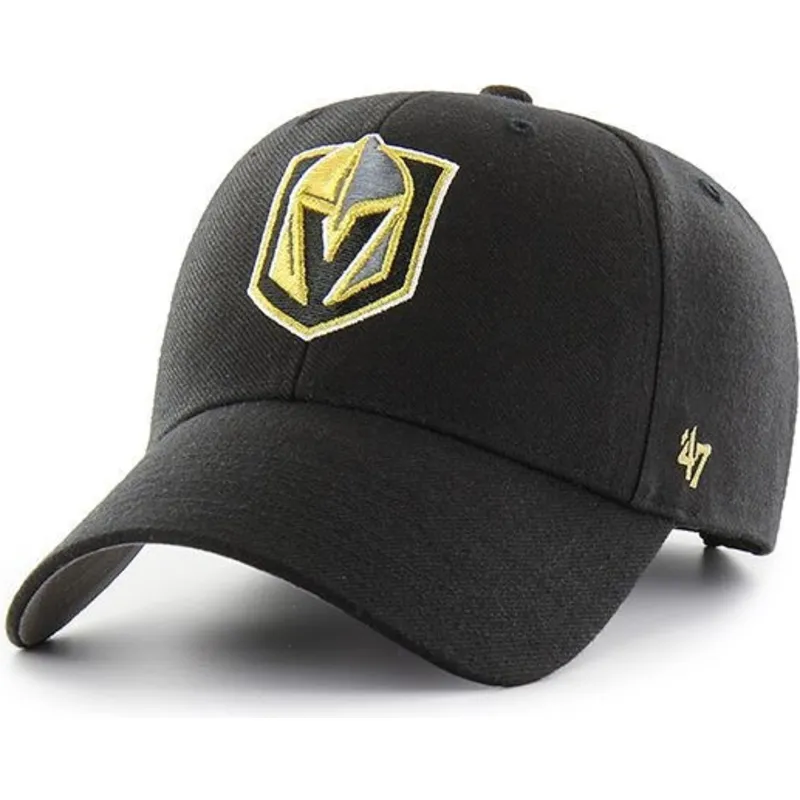 kepure-islenkta-juoda-reguliuojamas-vegas-golden-knights-nhl-47-brand