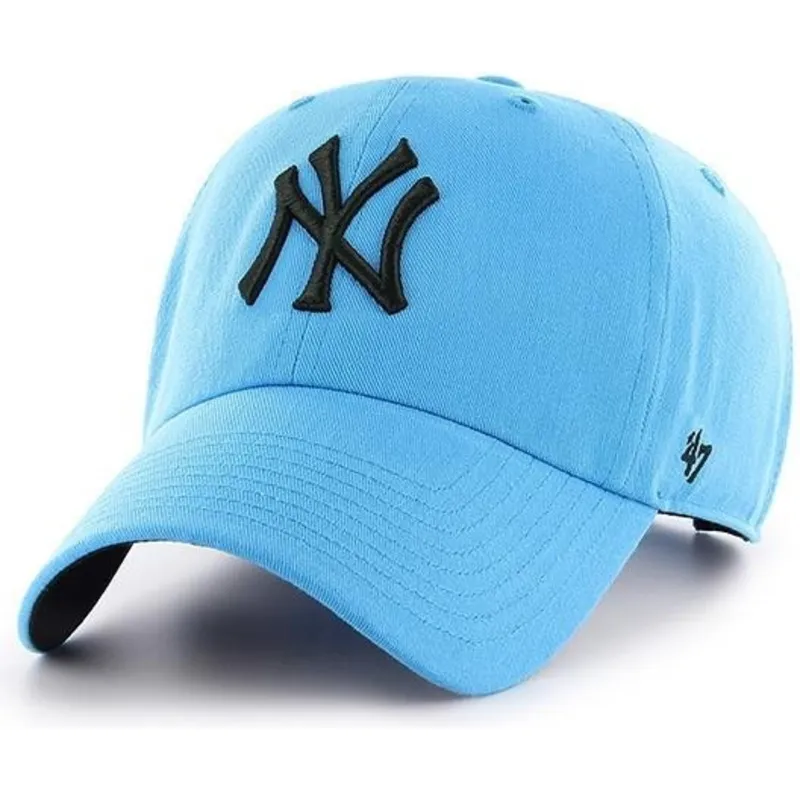 kepure-islenkta-melyna-reguliuojamas-new-york-yankees-mlb-47-brand