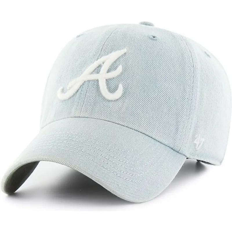 cap-islenkta-blue-adjustable-strap-claro-atlanta-braves-mlb-47-brand