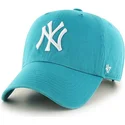 kepure-islenkta-melyna-reguliuojamas-neptuno-new-york-yankees-mlb-47-brand