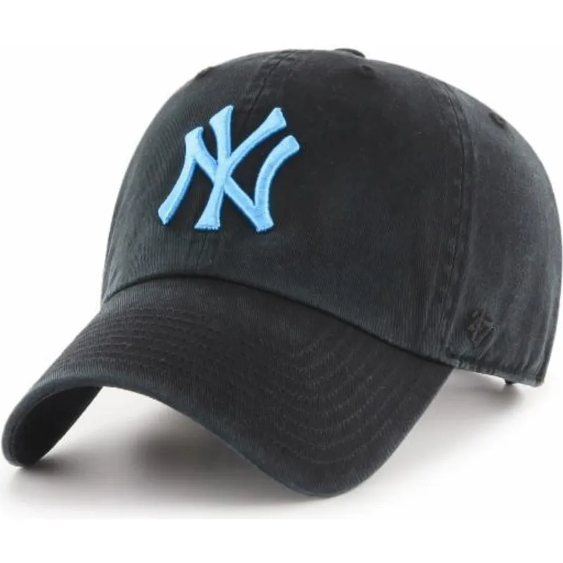 kepure-islenkta-juoda-reguliuojamas-new-york-yankees-mlb-47-brand