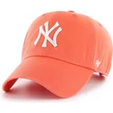cap-islenkta-orange-adjustable-strap-pomelo-new-york-yankees-mlb-47-brand