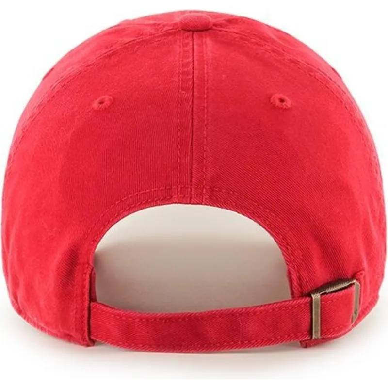 kepure-islenkta-raudona-reguliuojamas-new-york-yankees-mlb-47-brand