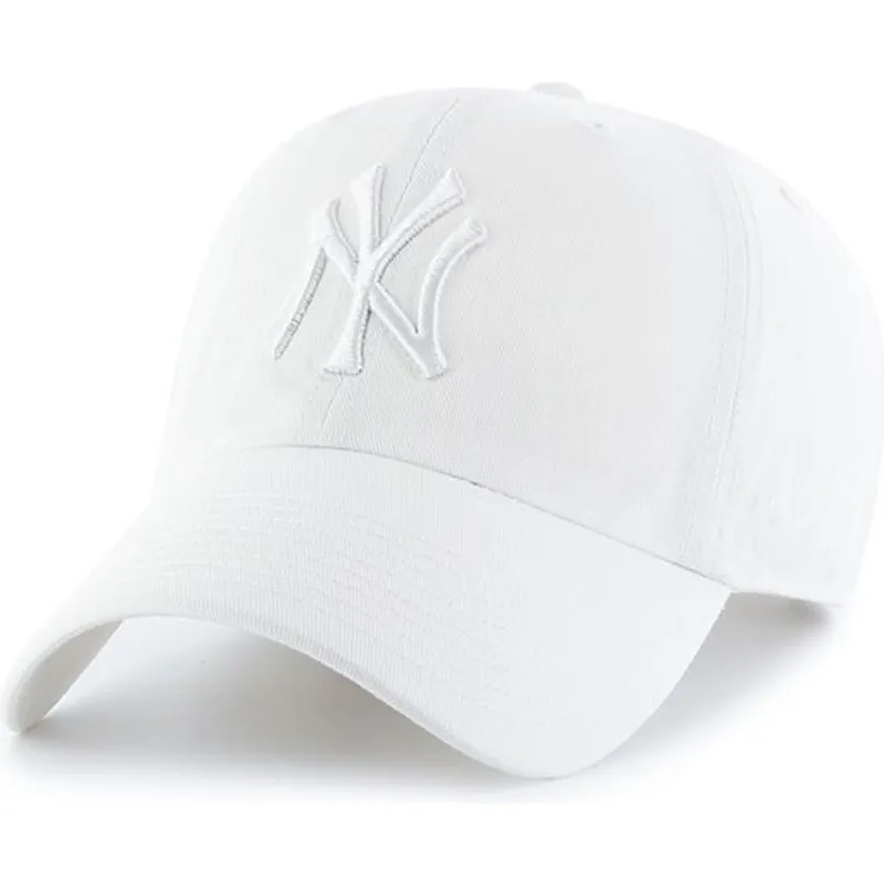 kepure-islenkta-balta-reguliuojamas-new-york-yankees-mlb-47-brand kepure-islenkta-balta-reguliuojamas-new-york-yankees-mlb-47-brand
