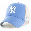 kepure-islenkta-melyna-snapback-new-york-yankees-mlb-47-brand
