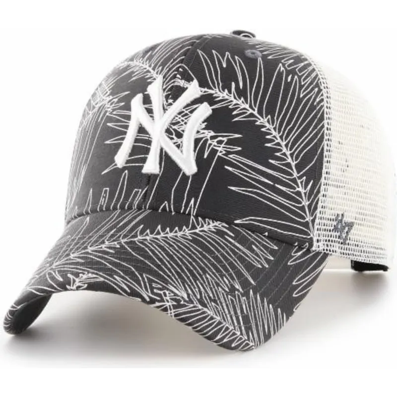 kepure-islenkta-juoda-snapback-new-york-yankees-mlb-47-brand