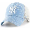 kepure-islenkta-melyna-snapback-new-york-yankees-mlb-47-brand