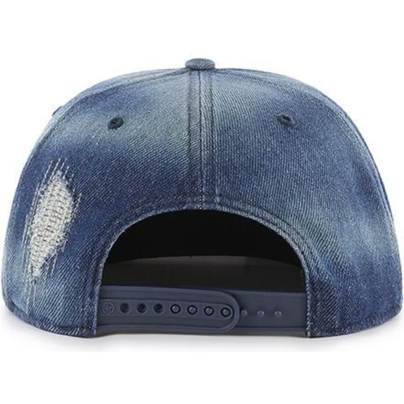 kepure-plokscia-tamsiai-melyna-snapback-vaquero-new-york-yankees-mlb-47-brand kepure-plokscia-tamsiai-melyna-snapback-vaquero-new-york-yankees-mlb-47-brand
