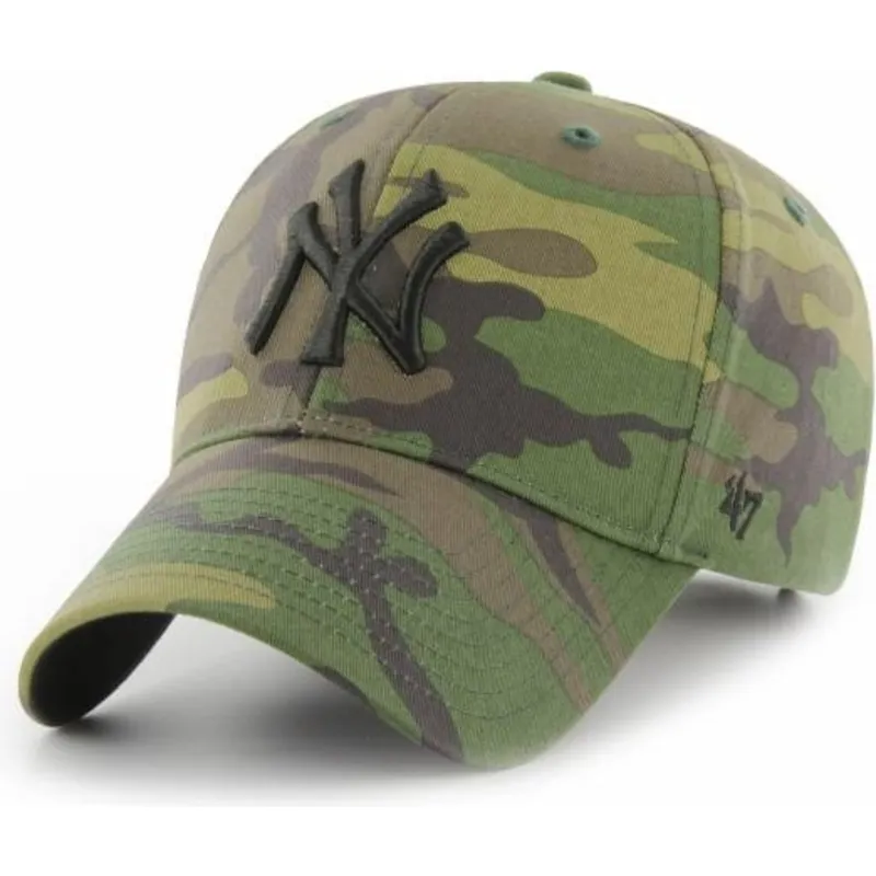 kepure-islenkta-kamufliazas-reguliuojamas-new-york-yankees-mlb-47-brand