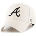 kepure-islenkta-kremine-snapback-atlanta-braves-mlb-47-brand