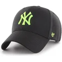 kepure-islenkta-juoda-snapback-new-york-yankees-mlb-47-brand