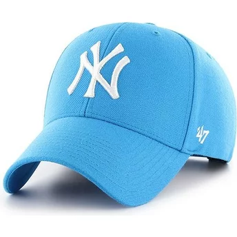 Wyginięta czapka niebieska napback New York Yankees MLB MVP 47 Brand