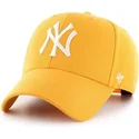 kepure-islenkta-geltona-snapback-oro-new-york-yankees-mlb-47-brand