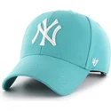 kepure-islenkta-zalia-snapback-turquesa-new-york-yankees-mlb-47-brand