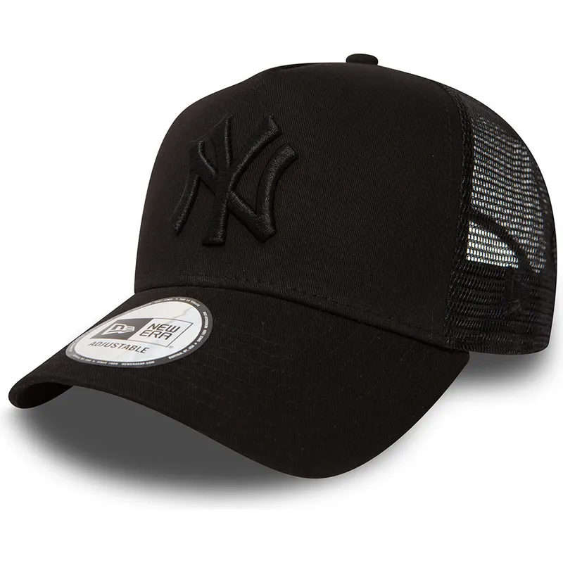 cap-islenkta-black-snapback-clean-a-frame-new-york-yankees-mlb-new-era