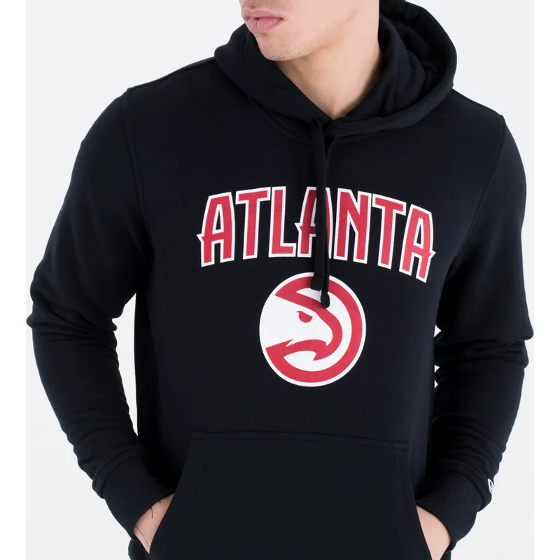 dzemperiai-su-gobtuvu-juoda-pullover-hoody-atlanta-hawks-nba-new-era