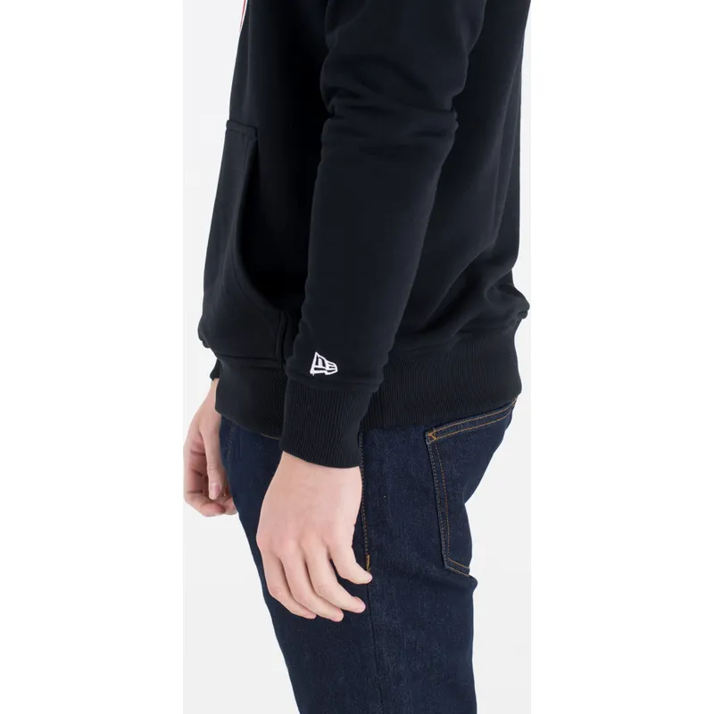 dzemperiai-su-gobtuvu-juoda-pullover-hoody-atlanta-hawks-nba-new-era