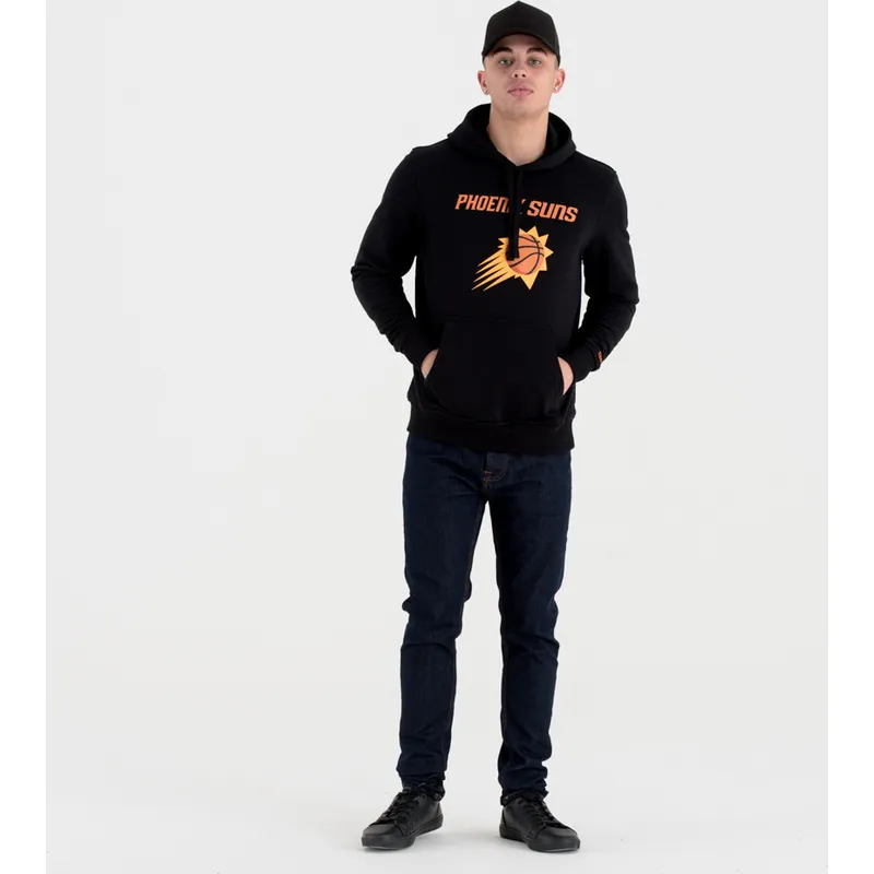 dzemperiai-su-gobtuvu-juoda-pullover-hoody-phoenix-suns-nba-new-era