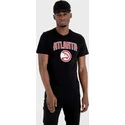 marskineliai-trumpomis-rankovemis-juoda-atlanta-hawks-nba-new-era