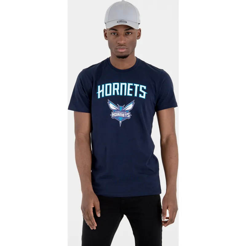 marskineliai-trumpomis-rankovemis-tamsiai-melyna-charlotte-hornets-nba-new-era