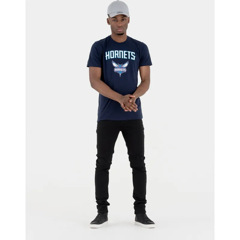 marskineliai-trumpomis-rankovemis-tamsiai-melyna-charlotte-hornets-nba-new-era