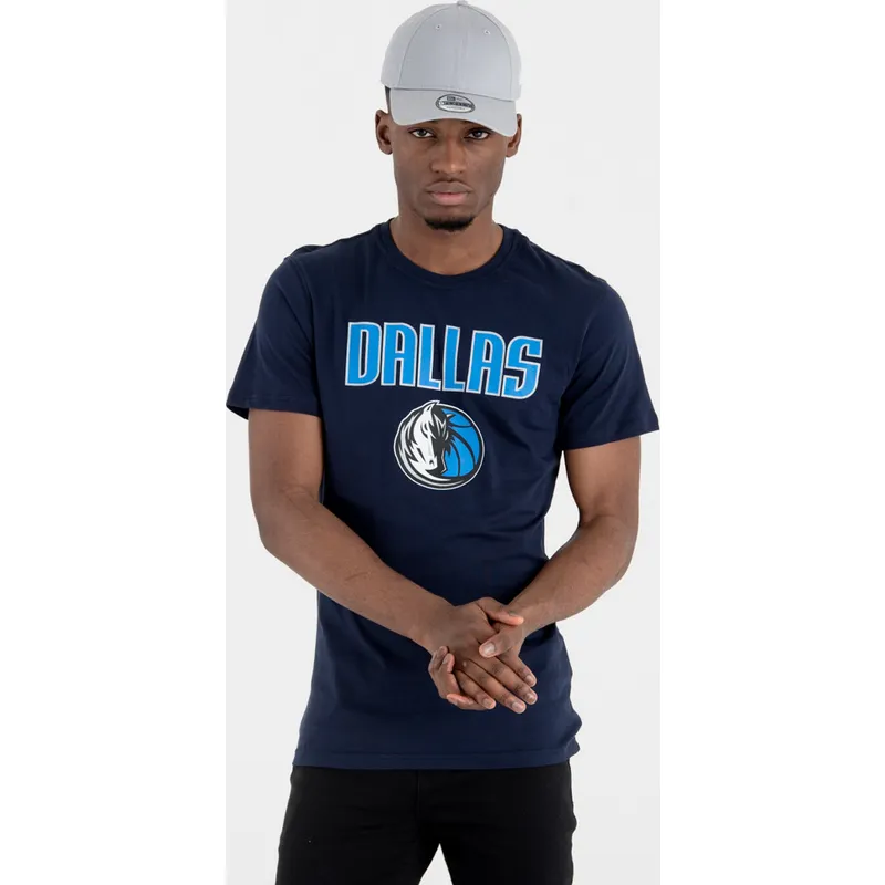 marskineliai-trumpomis-rankovemis-tamsiai-melyna-dallas-mavericks-nba-new-era