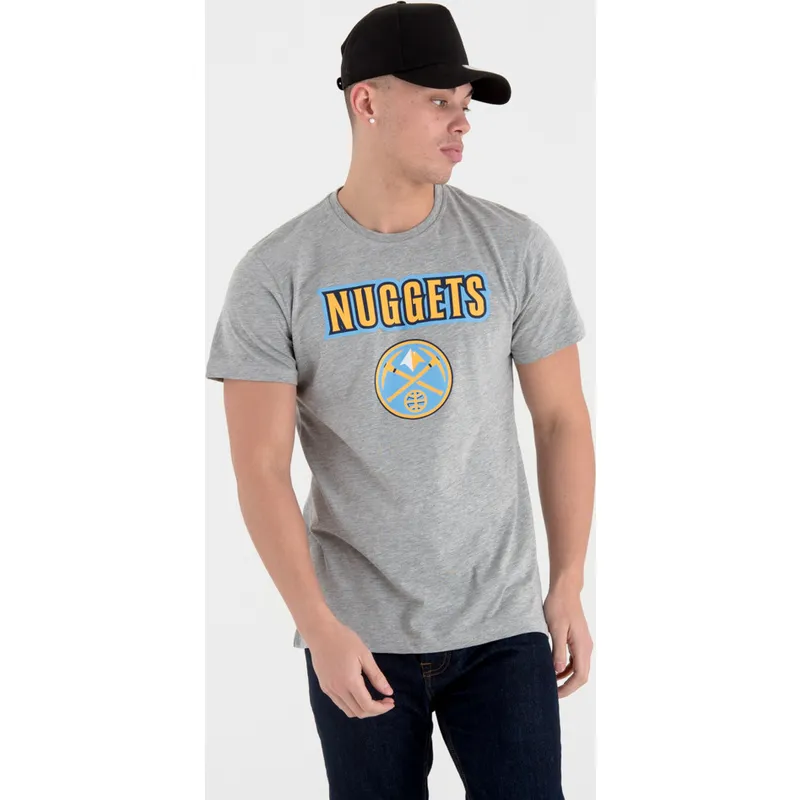 marskineliai-trumpomis-rankovemis-pilka-de-denver-nuggets-nba-new-era
