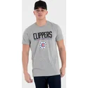 marskineliai-trumpomis-rankovemis-pilka-los-angeles-clippers-nba-new-era