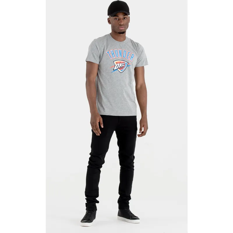 marskineliai-trumpomis-rankovemis-pilka-oklahoma-city-thunder-nba-new-era
