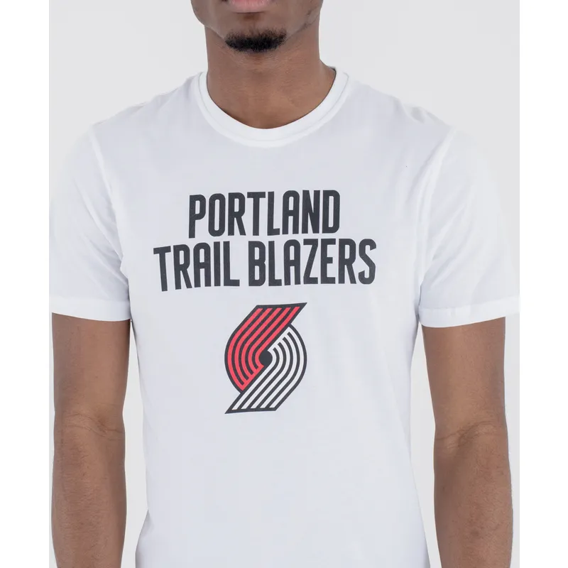 marskineliai-trumpomis-rankovemis-balta-portland-trail-blazers-nba-new-era