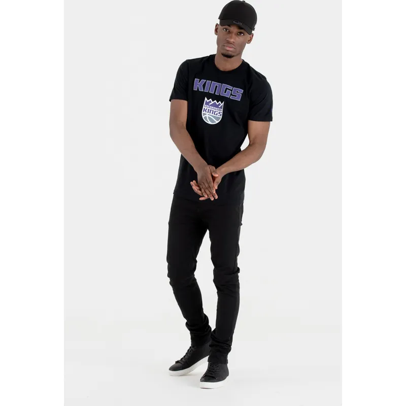 marskineliai-trumpomis-rankovemis-juoda-sacramento-kings-nba-new-era