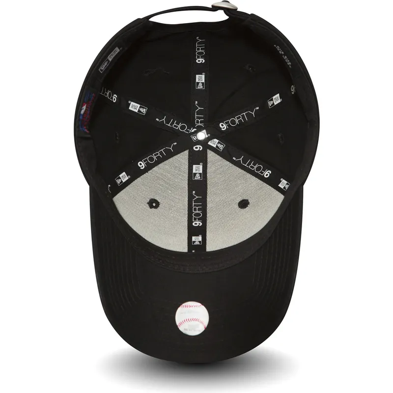 czapka-z-daszkiem-czarna-regulowana-9forty-essential-new-york-yankees-mlb-new-era