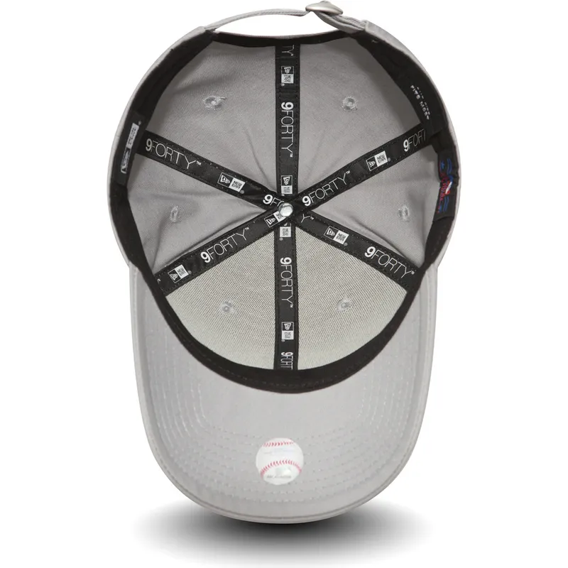 cap-islenkta-gray-adjustable-strap-9forty-essential-new-york-yankees-mlb-new-era