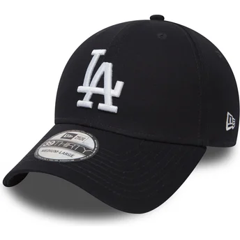 Cap išlenkta navy blue ajustada 39THIRTY Classic Los Angeles Dodgers MLB New Era