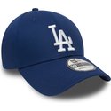 new-era-curved-brim-39thirty-essential-los-angeles-dodgers-mlb-blue-fitted-cap