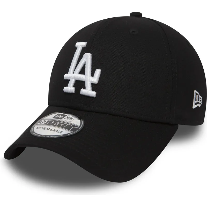 cap-islenkta-black-ajustada-39thirty-essential-los-angeles-dodgers-mlb-new-era
