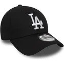cap-islenkta-black-ajustada-39thirty-essential-los-angeles-dodgers-mlb-new-era