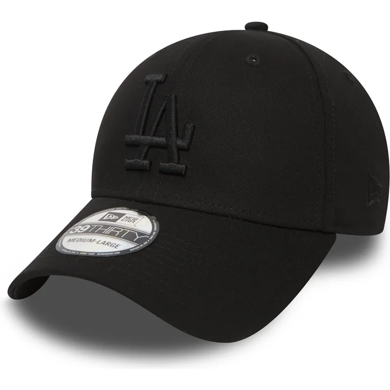 kepure-islenkta-juoda-priglundantis-39thirty-essential-los-angeles-dodgers-mlb-new-era