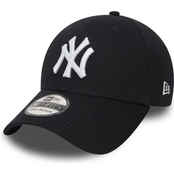 Kepurė išlenkta tamsiai mėlyna priglundanti 39THIRTY Classic New York Yankees MLB New Era