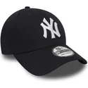 granatowa-zakrzywiona-czapka-regulowana-39thirty-classic-new-york-yankees-mlb-new-era