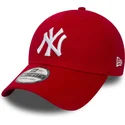 kepure-islenkta-raudona-priglundanti-39thirty-classic-new-york-yankees-mlb-new-era