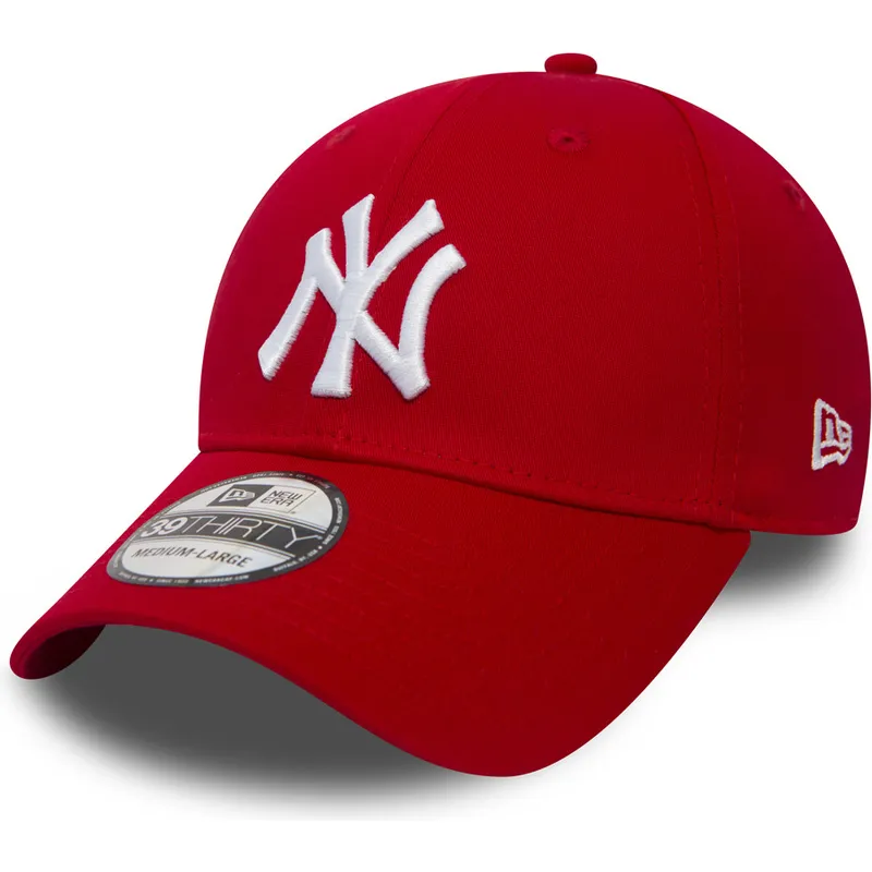 kepure-islenkta-raudona-priglundantis-39thirty-classic-new-york-yankees-mlb-new-era