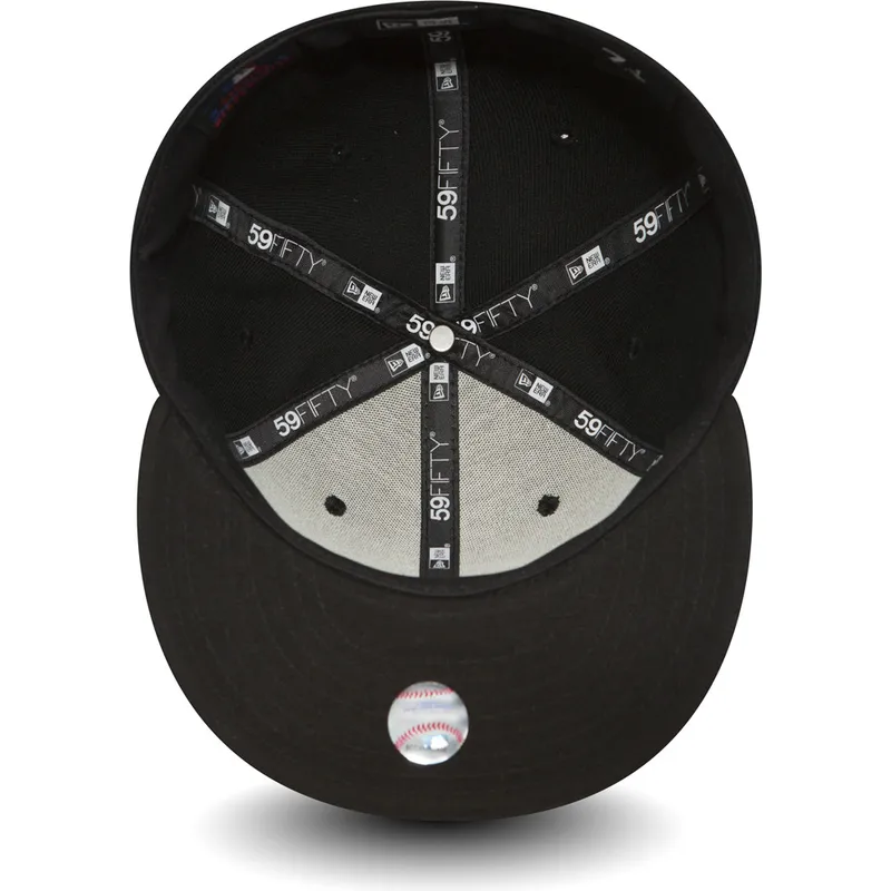 czarna-dopasowana-czapka-z-daszkiem-59fifty-essential-los-angeles-dodgers-mlb-new-era