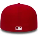 kepure-plokscia-raudona-priglundantis-59fifty-essential-los-angeles-dodgers-mlb-new-era