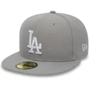 cap-plokscia-gray-ajustada-59fifty-essential-los-angeles-dodgers-mlb-new-era