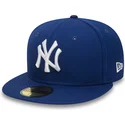 kepure-plokscia-melyna-priglundanti-59fifty-essential-new-york-yankees-mlb-new-era
